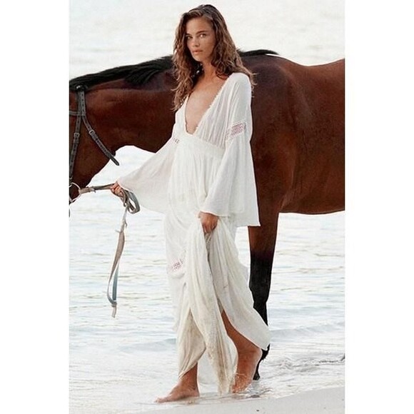 NWT The Jetset Diaries Hammock Maxi Wedding Dress – Size XS - Picture 2 of 12